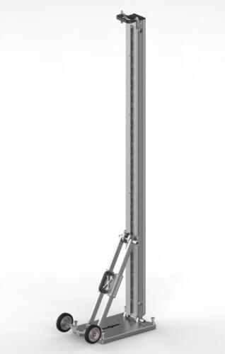 Drill stand with 1980 mm column and 450x300 base plate