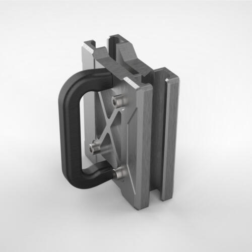 Handle for support rails